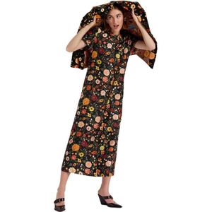 La DoubleJ, Kleedjes, Dames, Veelkleurig, XL, Swing Jurk