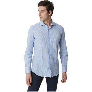 Mazzarelli, Overhemden, Heren, Veelkleurig, L, Casual Shirts