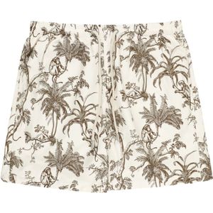 Saint Barth, Badkleding, Heren, Veelkleurig, XL, Monkey Toile Zwembroek Ivoor