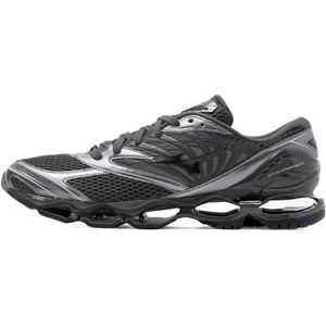Mizuno, Schoenen, Heren, Grijs, 41 EU, Grijze Sneakers met Contrasterende Details