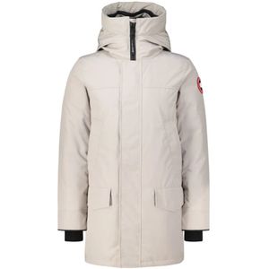 Canada Goose, Jassen, Heren, Beige, 2Xl, Leer, Winterparka