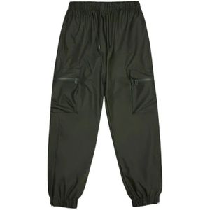Rains, Broeken, Heren, Groen, L, Polyester, Cargo Regenbroek