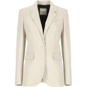 Tagliatore, Jassen, Dames, Beige, M, Suède, Jassen Beige