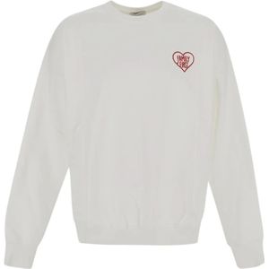 Family First, Sweatshirts & Hoodies, Heren, Wit, M, Katoen, Sweatshirts