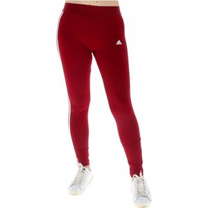 Adidas, Sport, Dames, Rood, L, Polyester, Performance Leggings 3Stripes Style