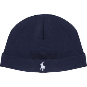 Polo Ralph Lauren, Accessoires, unisex, Blauw, ONE Size, Stijlvolle Beanie Hoed