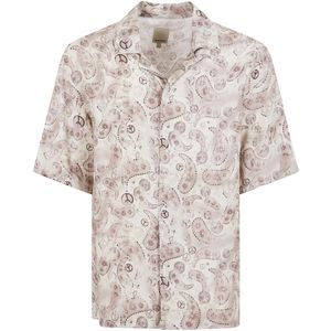 Emporio Armani, Overhemden, Heren, Beige, S, Stijlvol Herenoverhemd