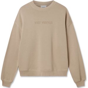 Axel Arigato, Sweatshirts & Hoodies, Heren, Grijs, XL, Katoen, Distort Washed Sweatshirt