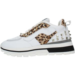 Emanuelle Vee, Schoenen, Dames, Wit, 40 EU, Leer, Sneakers Wit