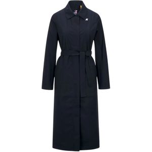 K-Way, Mantels, Dames, Blauw, S, Barbra Stretch 2L