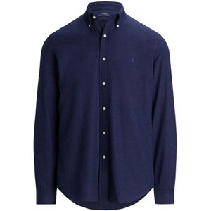 Ralph Lauren, Overhemden, Heren, Blauw, L, Katoen, Casual Overhemd