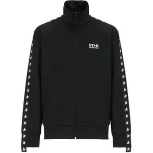 Golden Goose, Sweatshirts & Hoodies, Heren, Zwart, XL, Denis Sweatshirt