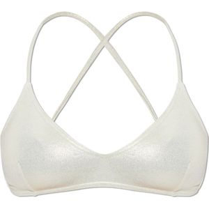 Melissa Odabash, Badkleding, Dames, Beige, XS, Singapore bikini top