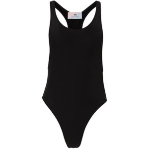 Chiara Ferragni Collection, Badkleding, Dames, Zwart, S, Badpak uit één stuk