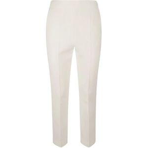 Max Mara, Broeken, Dames, Wit, S, Witte Nepeta Broek