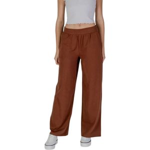 b.young, Broeken, Dames, Bruin, L, Katoen, Bruine Katoenen Jeans & Broek