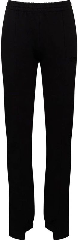 Vetements, Broeken, Dames, Zwart, M, Katoen, Zwarte Split-Cuff Push-Up Trainingsbroeken