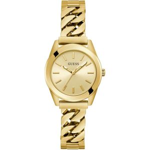 Guess, Accessoires, Dames, Geel, ONE Size, Serena Gold Quartzhorloge