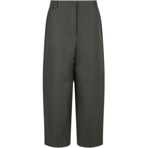 Max Mara, Broeken, Dames, Groen, 3Xs, Stijlvolle Broeken voor Vrouwen