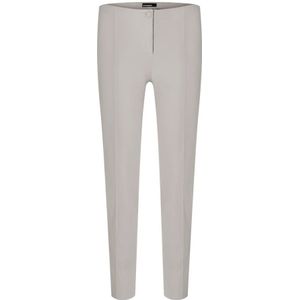 Cambio, Broeken, Dames, Beige, M, Katoen, Slim-fit Broeken