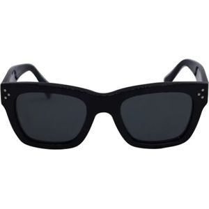 Celine Vintage, Pre-owned, Dames, Zwart, ONE Size, Pre-owned Plastic sunglasses