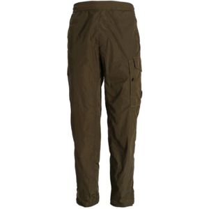 C.p. Company, Broeken, Heren, Groen, M, Katoen, Casual Katoenen Broek
