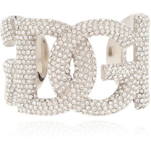 Dolce & Gabbana, Accessoires, Dames, Grijs, ONE Size, Messing armband