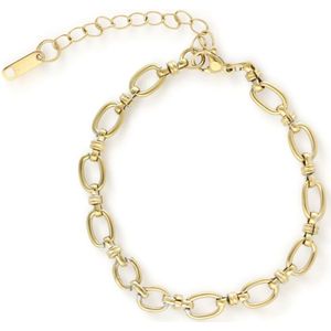 Notre-v, Accessoires, Dames, Geel, ONE Size, Elegante Gouden Armband Ketting