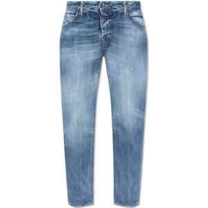 Dsquared2, Jeans, Dames, Blauw, M, Katoen, Cool Girl Jeans
