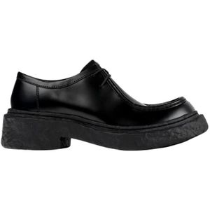 Camper, Schoenen, Heren, Zwart, 39 EU, Zwarte Brogue Schoenen voor Mannen