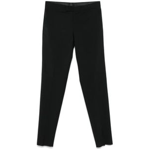 Lardini, Broeken, Heren, Zwart, S, Zwarte broek met knopen en zakken
