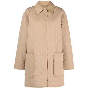 TotêMe, Mantels, Dames, Beige, S, Nylon, Coats