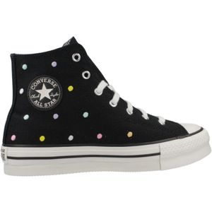 Converse, Schoenen, Dames, Zwart, 40 EU, Verhoogde EVA Lift High Top Sneakers