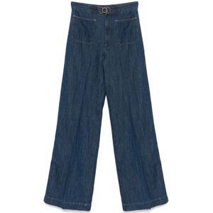 Ralph Lauren, Jeans, Dames, Blauw, W27, Spijkerbroek Blauw