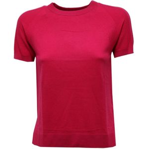 Michael Kors, Truien, Dames, Roze, L, Raglan Sweater Geranium Style Ms 66Mvb 0Wp