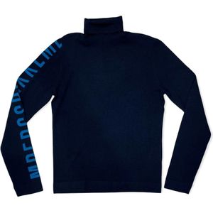 Bikkembergs, Truien, Heren, Blauw, XS, Navy Regular Pull Sweater