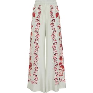 La DoubleJ, Broeken, Dames, Wit, XS, Zijden Witte Blouse