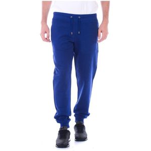 Versace, Broeken, Heren, Blauw, M, Katoen, Sport