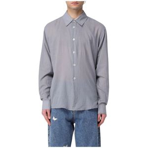 Our Legacy, Overhemden, Heren, Grijs, S, Tijdloze Dust Button-Up Overhemd