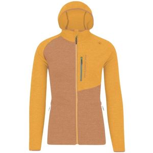 Karpos, Sport, Heren, Oranje, XL, Polyester, Oranje Trui met Rits en Capuchon