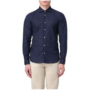 Manuel Ritz, Overhemden, Heren, Blauw, 3Xl, Katoen, Casual Shirts