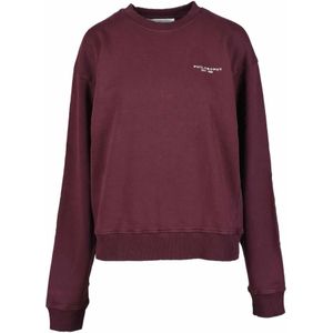Philosophy di Lorenzo Serafini, Sweatshirts & Hoodies, Dames, Bruin, XS, Katoen, Katoenen Sweatshirt met Stijl