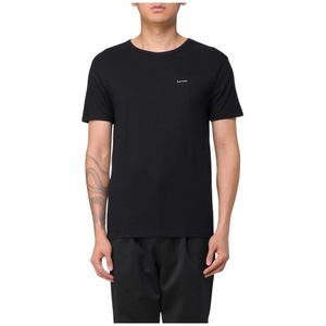 Paul Smith, Tops, Heren, Zwart, XL, Multicolor Crew Neck T-Shirt