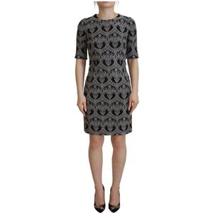 Dolce & Gabbana, Kleedjes, Dames, Veelkleurig, S, Nylon, Maxi Kleedjes