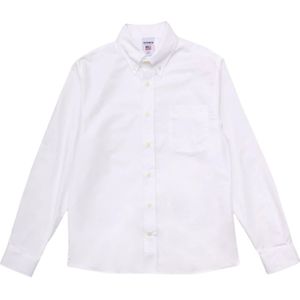 Sebago, Overhemden, Heren, Wit, S, Witte Whaleback Button Down Overhemd