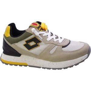 Lotto, Schoenen, Heren, Beige, 44 EU, Suède, Beige Tokyo Shibuya Sneakers