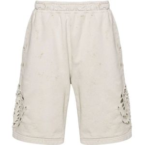 44 Label Group, Korte broeken, Heren, Wit, L, Heren Jersey Shorts