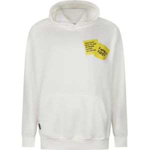 Family First, Sweatshirts & Hoodies, Heren, Wit, M, Family First Milano Post-It Hoodie Senior White