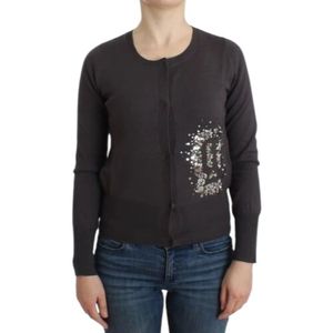 John Galliano, Truien, Dames, Paars, XS, Wol, Cardigans
