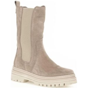Gabor, Schoenen, Dames, Beige, 37 EU, Suède, Enkellaarsjes